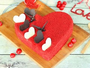 Heart Shaped Red Velvet Cake Heart Shaped Red Velvet Cake